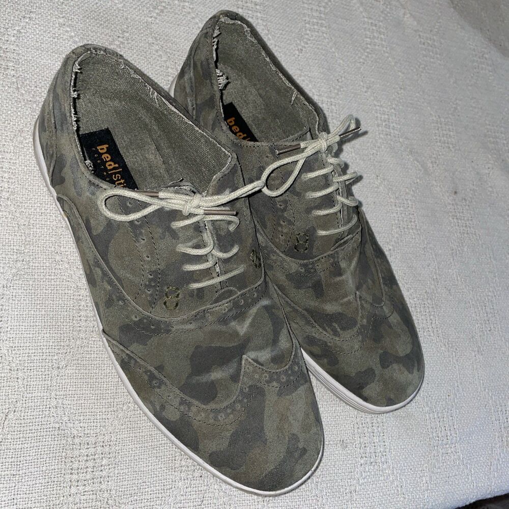 Bed Stu Men’s Casual Shoes Size 12 M Camo Fabric Outdoors Going Out Party Fun